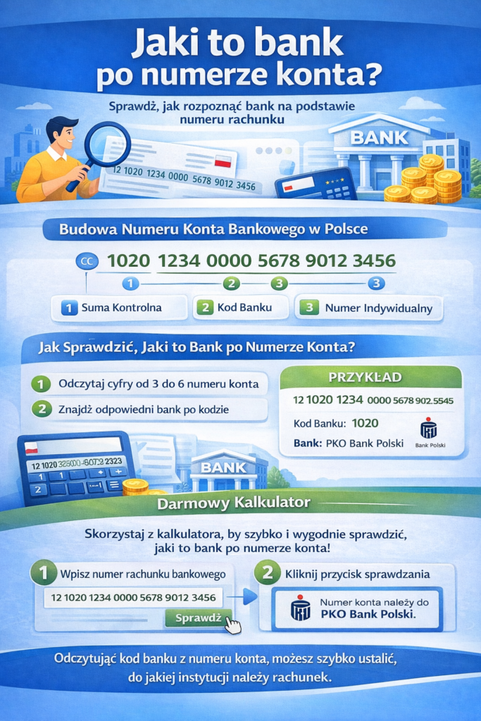 jaki to bank po numerze konta